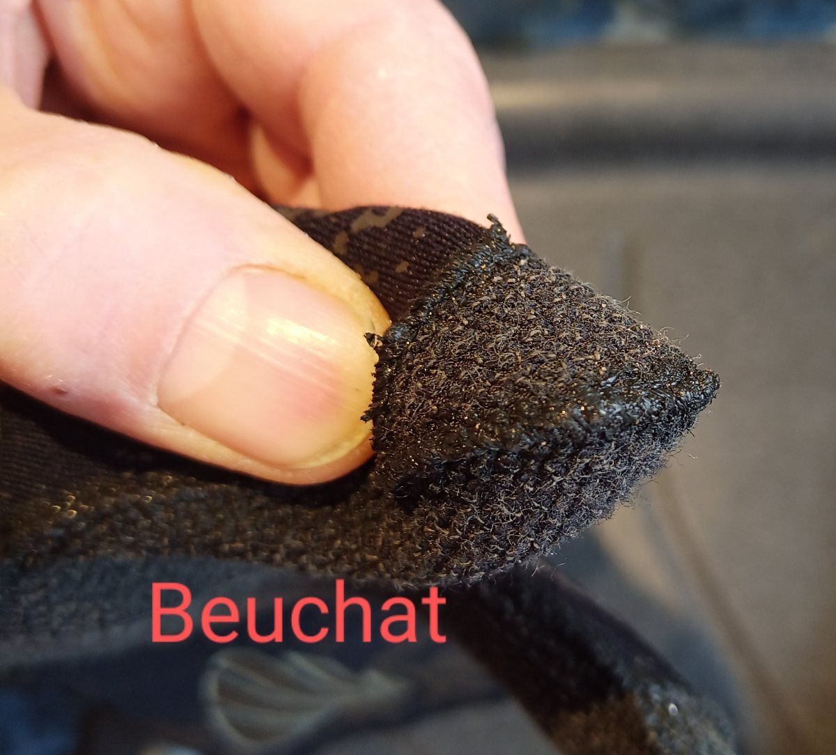 Gants de plongée sous-marine Beuchat 3 doigts en néoprène 7mm