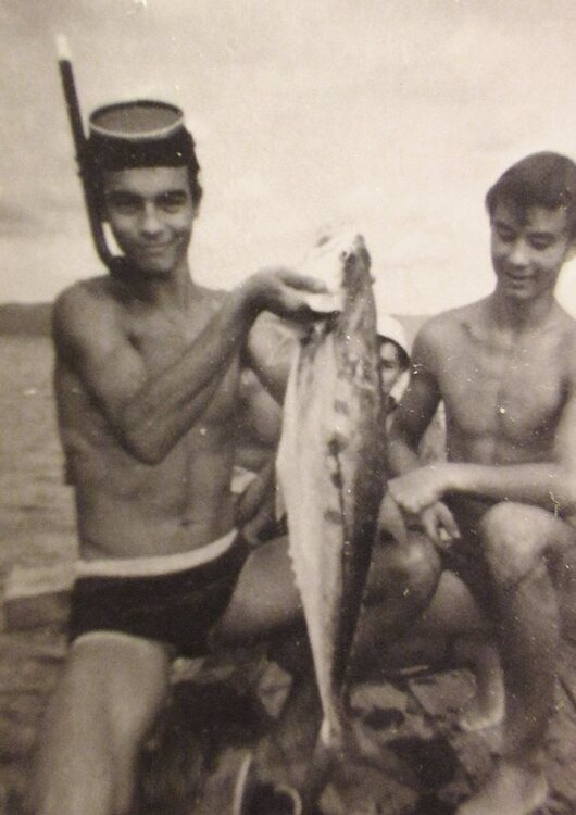 Francis FEVRE  début nov 1968 îles de Ream.JPG