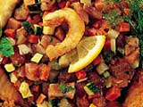 sole au tartare de légumes